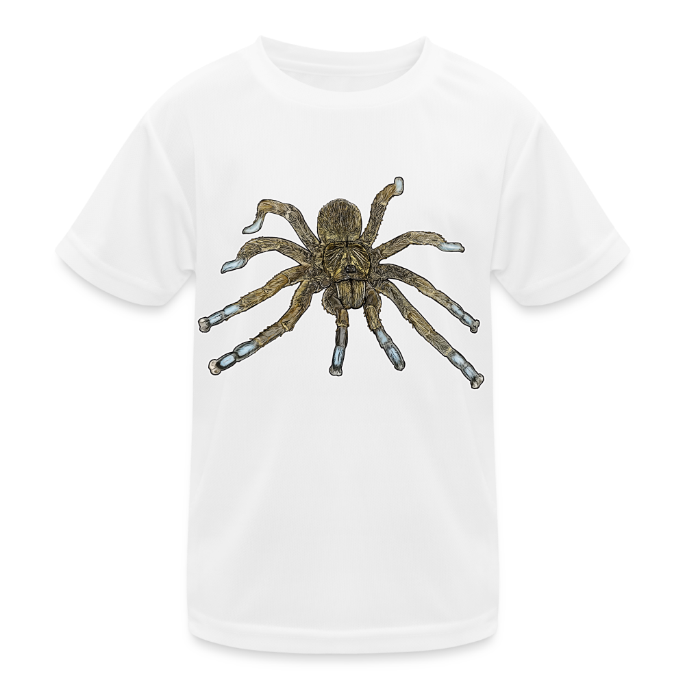 Kinder Funktions-T-Shirt Idiothele mira - weiß