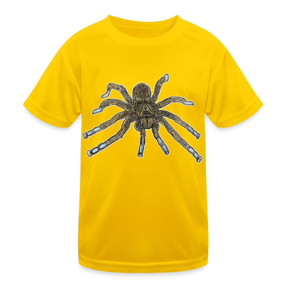 Kinder Funktions-T-Shirt Idiothele mira - Eigelb