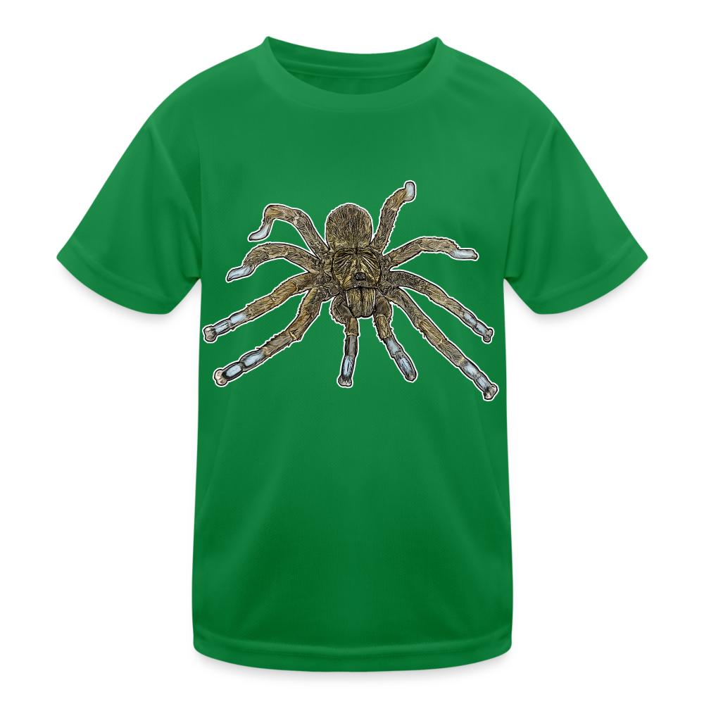 Kinder Funktions-T-Shirt Idiothele mira - Kelly Green