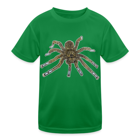 Kinder Funktions-T-Shirt Idiothele mira - Kelly Green