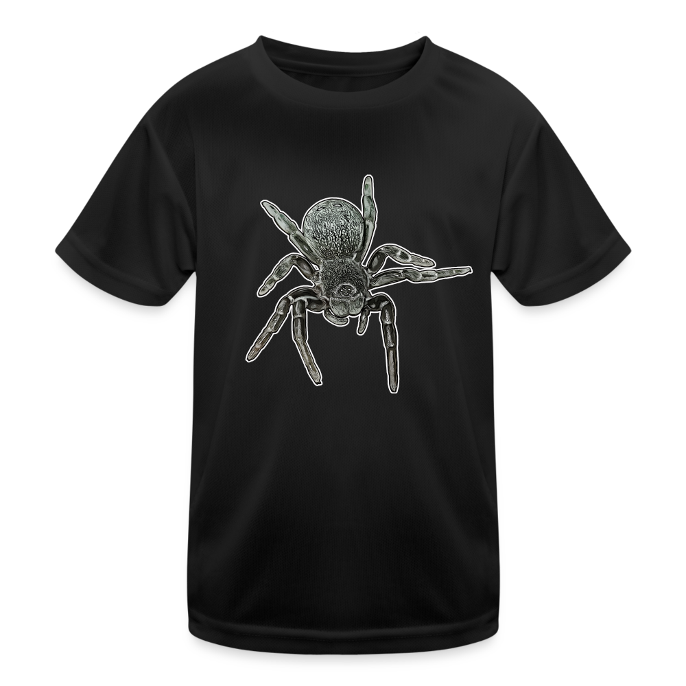 Kinder Funktions-T-Shirt Eresus walckenaeri - Schwarz