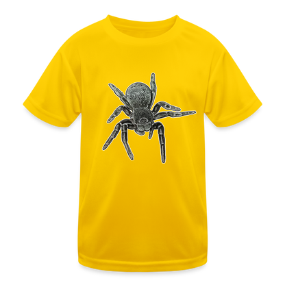 Kinder Funktions-T-Shirt Eresus walckenaeri - Eigelb