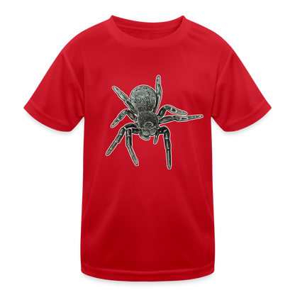 Kinder Funktions-T-Shirt Eresus walckenaeri - Rot