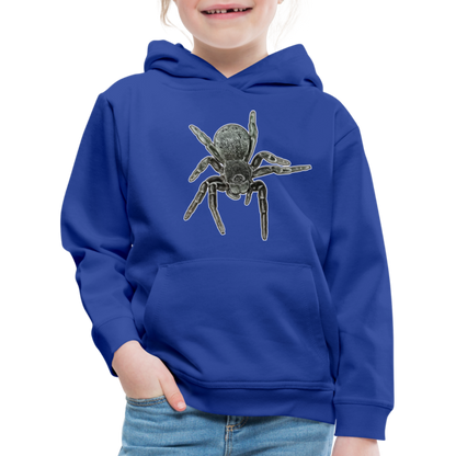 Kinder Hoodie Eresus walckenaeri - Royalblau