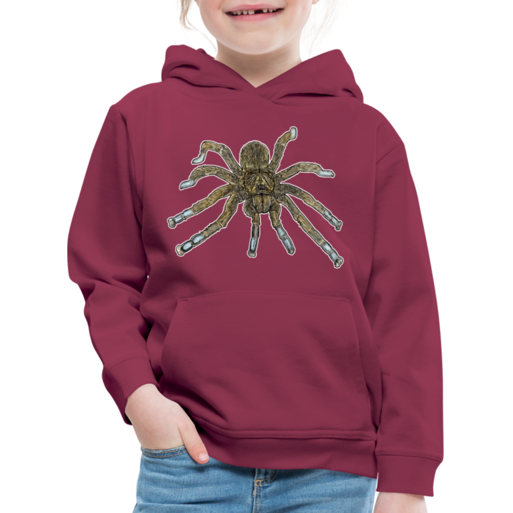 Kinder Hoodie Idiothele mira - Bordeaux