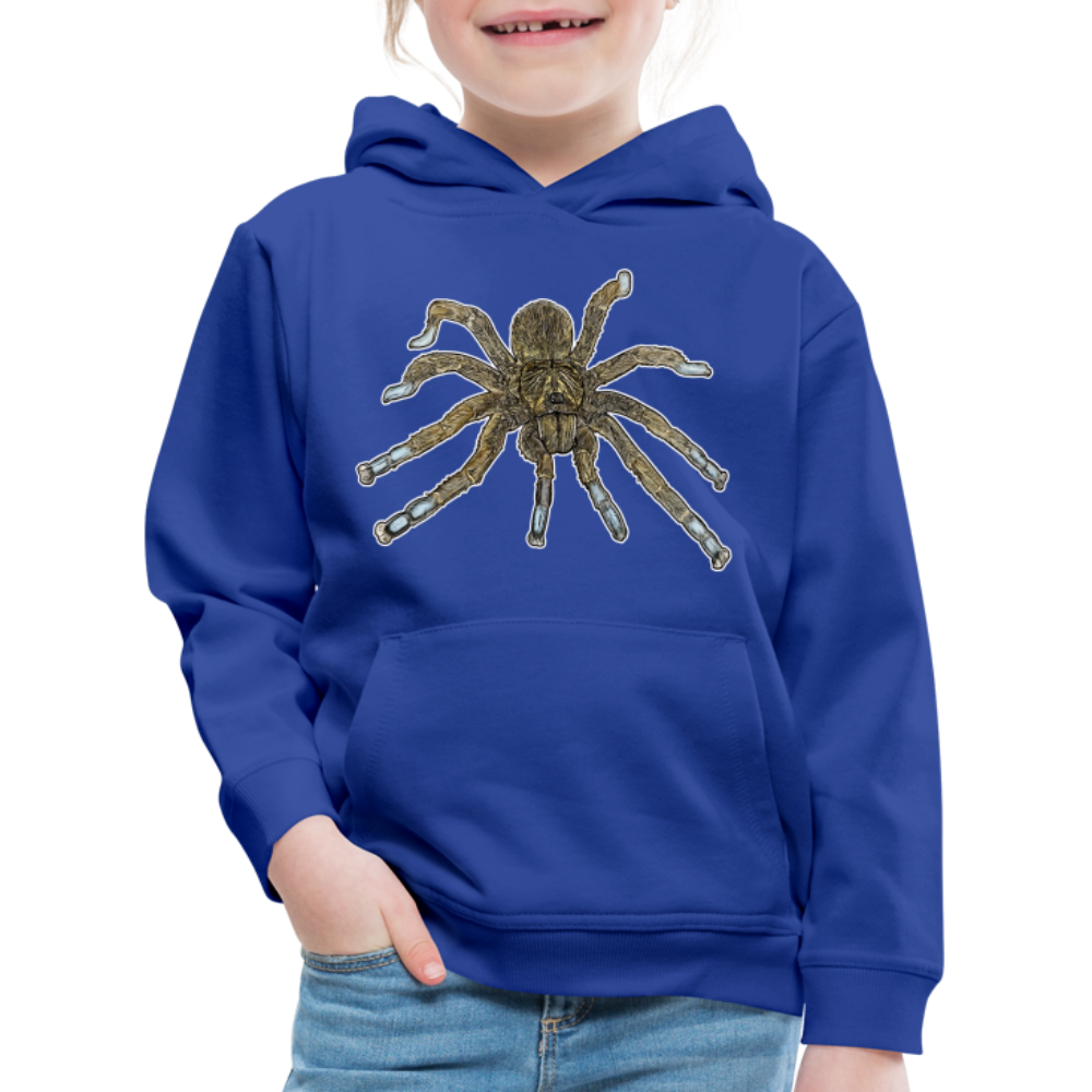 Kinder Hoodie Idiothele mira - Royalblau