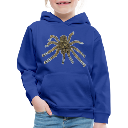 Kinder Hoodie Idiothele mira - Royalblau