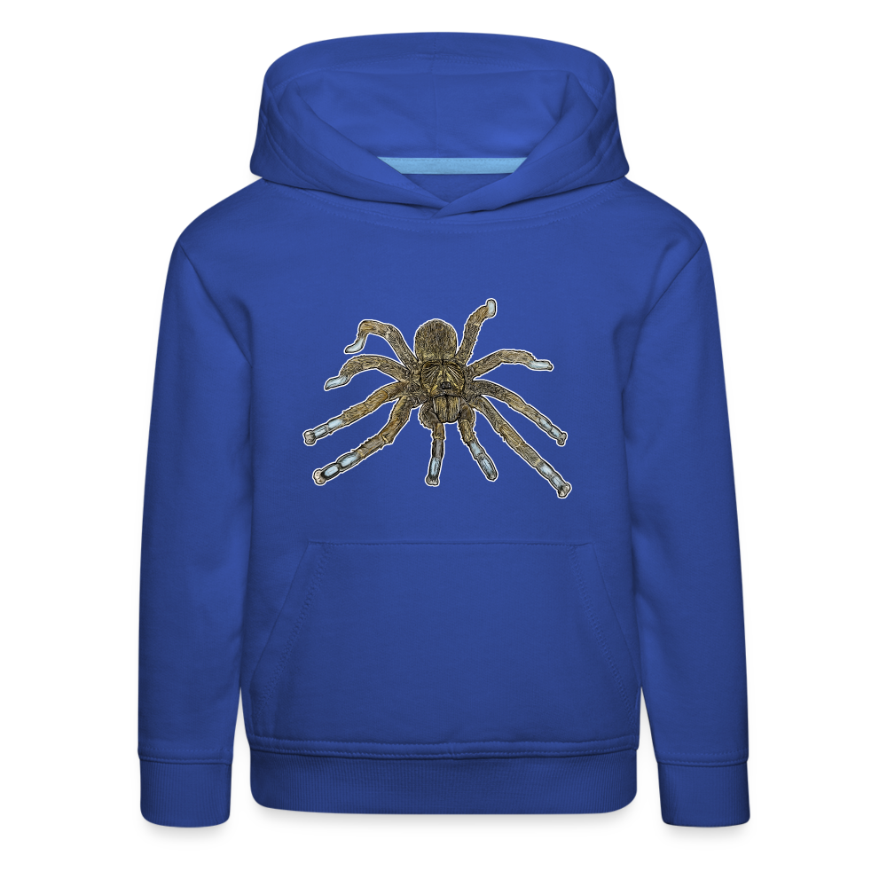 Kinder Hoodie Idiothele mira - Royalblau