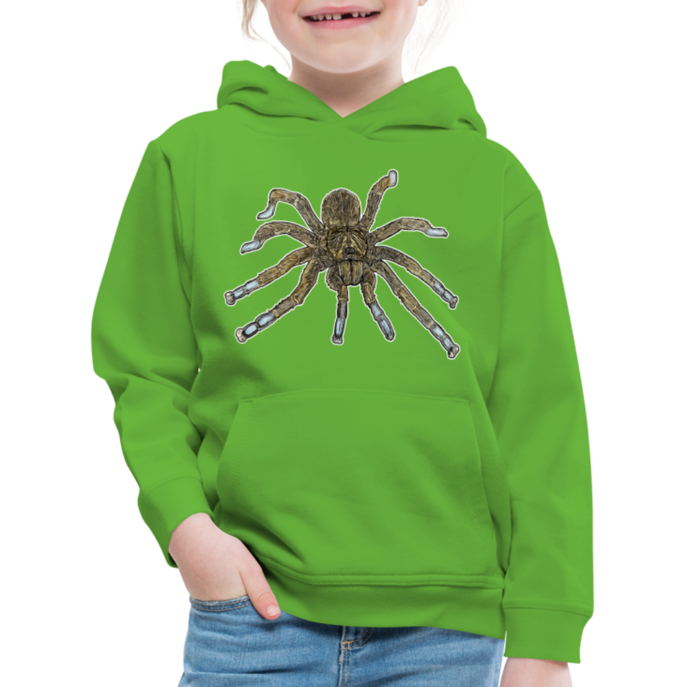 Kinder Hoodie Idiothele mira - Hellgrün