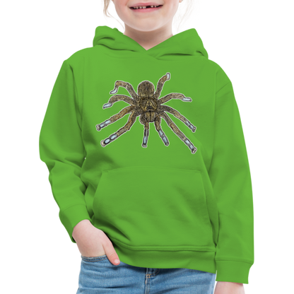 Kinder Hoodie Idiothele mira - Hellgrün