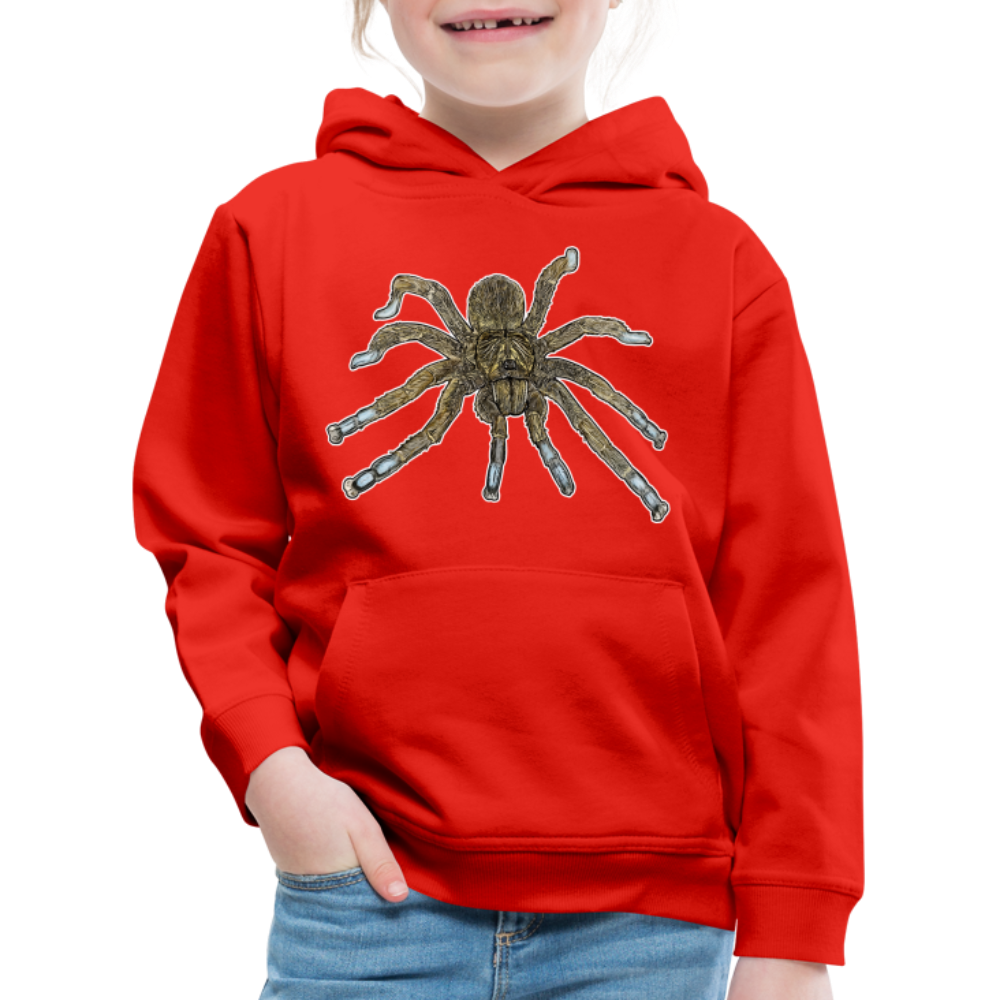 Kinder Hoodie Idiothele mira - Rot