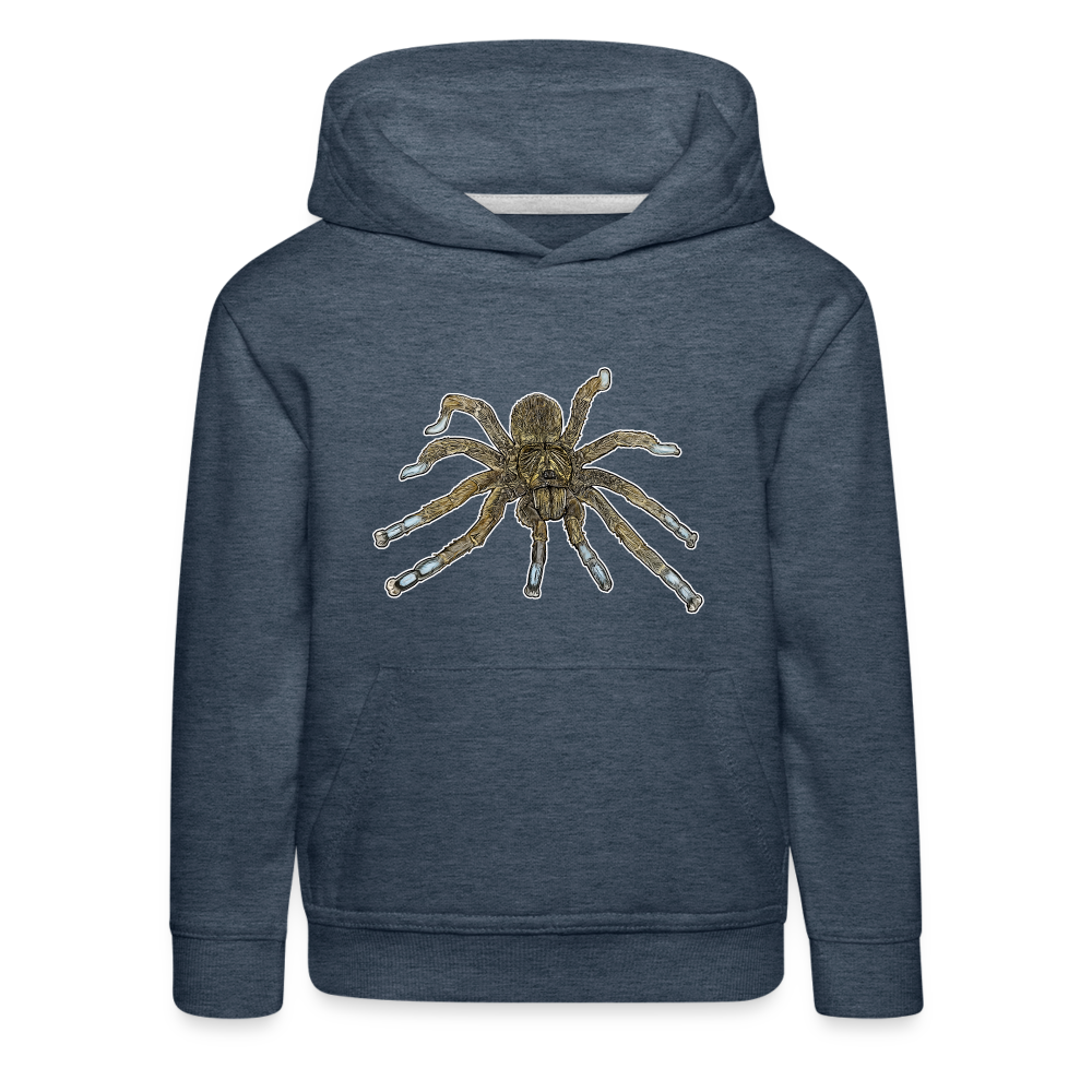 Kinder Hoodie Idiothele mira - Jeansblau