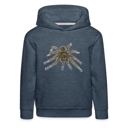 Kinder Hoodie Idiothele mira - Jeansblau