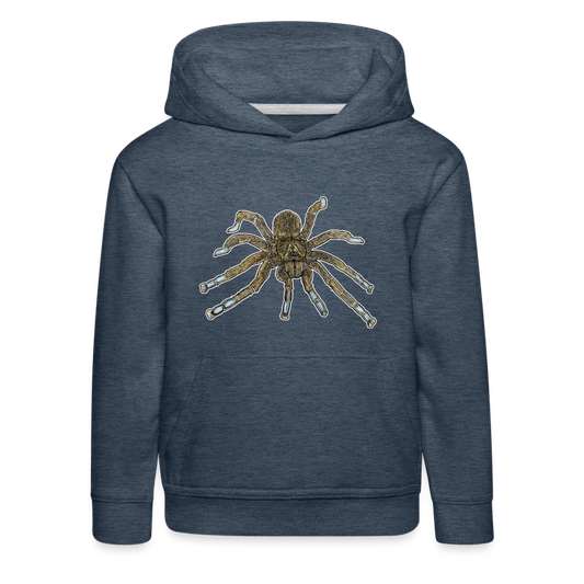 Kinder Hoodie Idiothele mira - Jeansblau