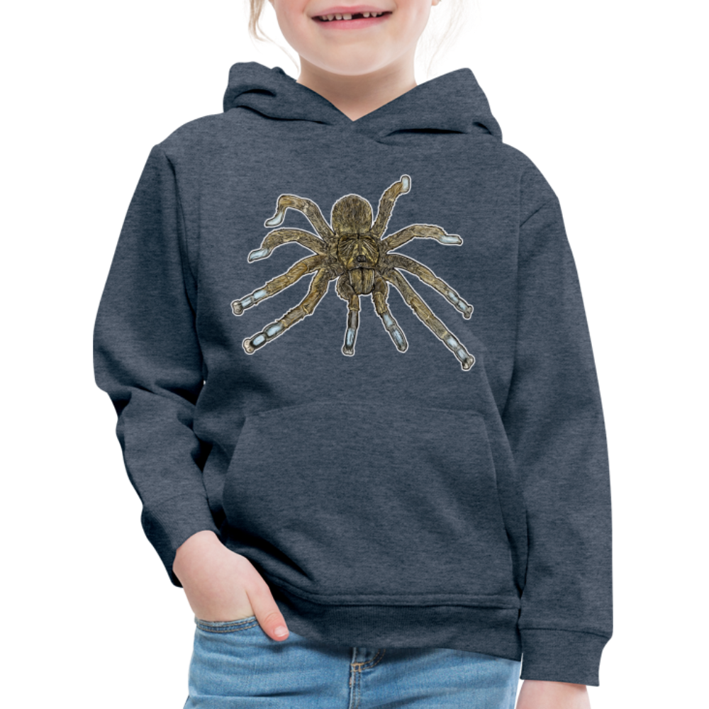 Kinder Hoodie Idiothele mira - Jeansblau