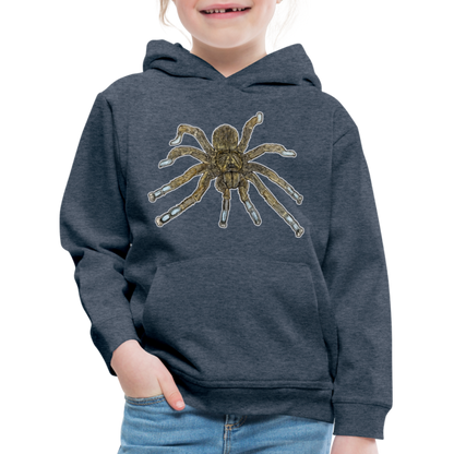 Kinder Hoodie Idiothele mira - Jeansblau