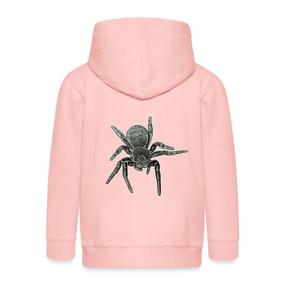 Kinder/ Teenager Zip-Hoodie Eresus walckenaeri - Kristallrosa