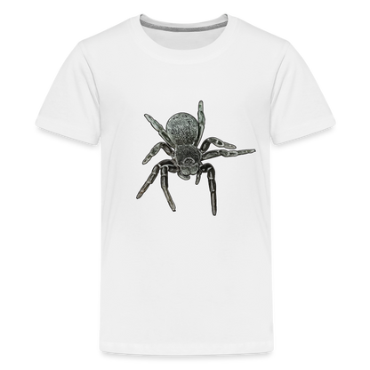 Teenager Basic T-Shirt Eresus walckenaeri - weiß