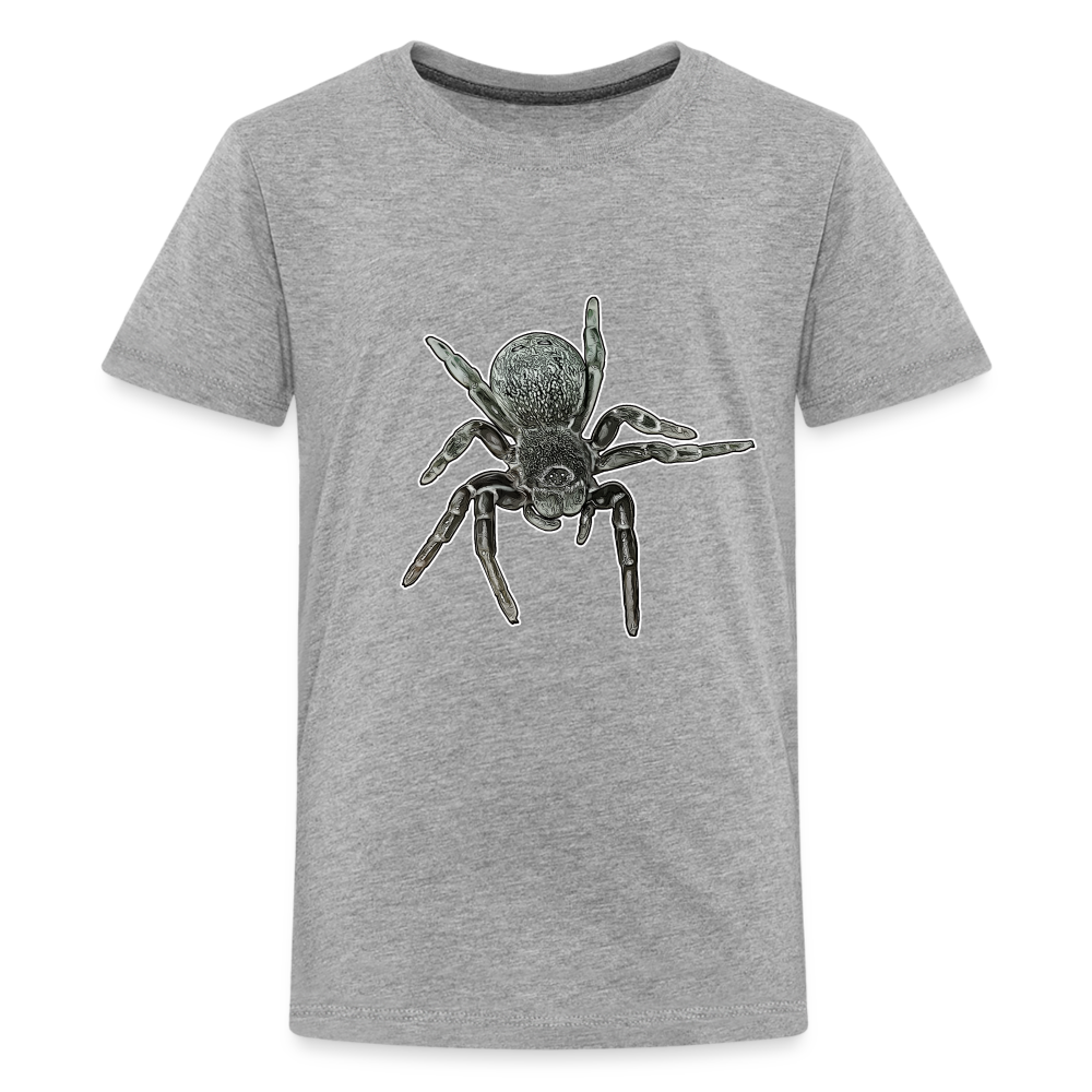 Teenager Basic T-Shirt Eresus walckenaeri - Grau meliert