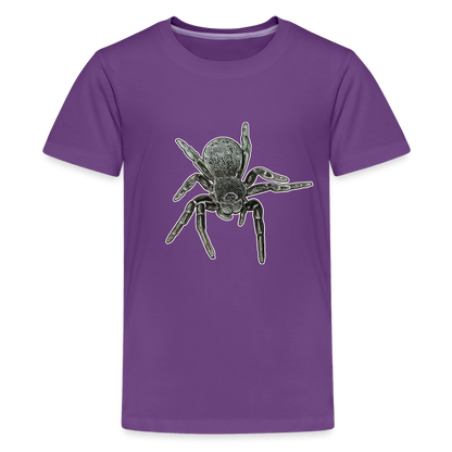 Teenager Basic T-Shirt Eresus walckenaeri - Lila