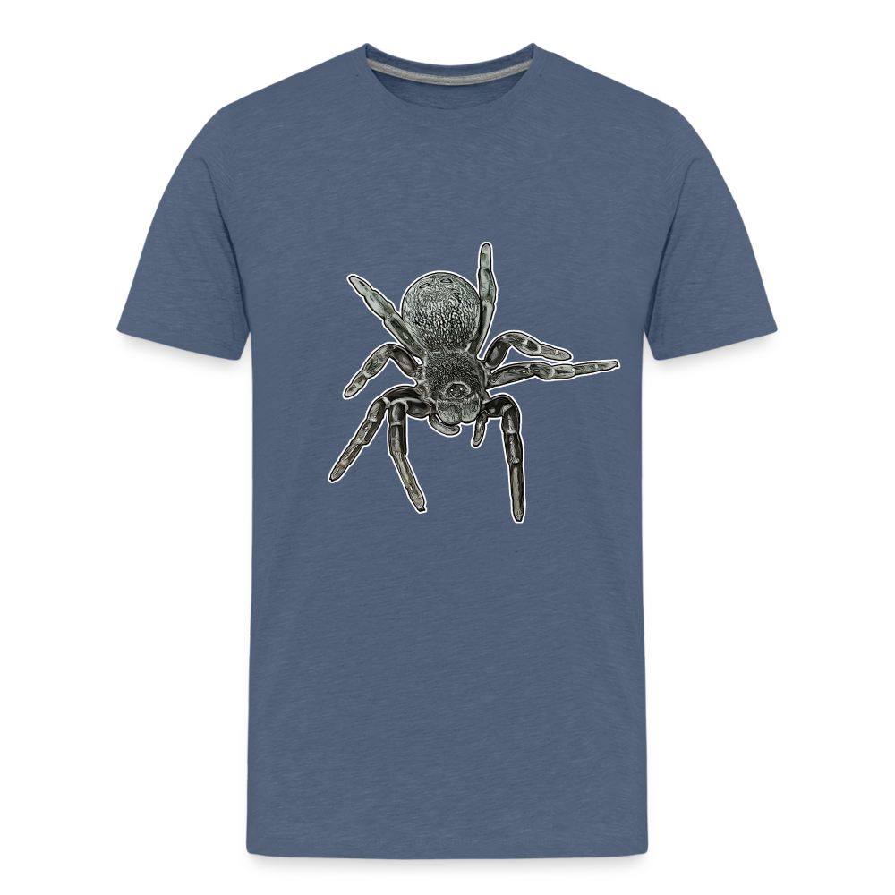 Teenager Basic T-Shirt Eresus walckenaeri - Blau meliert