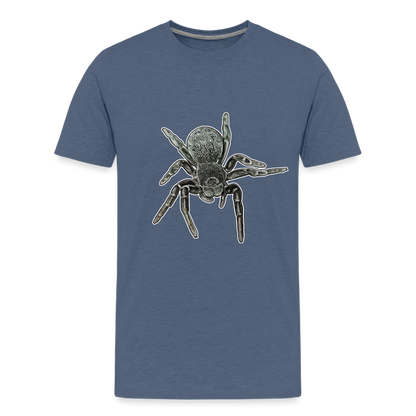 Teenager Basic T-Shirt Eresus walckenaeri - Blau meliert