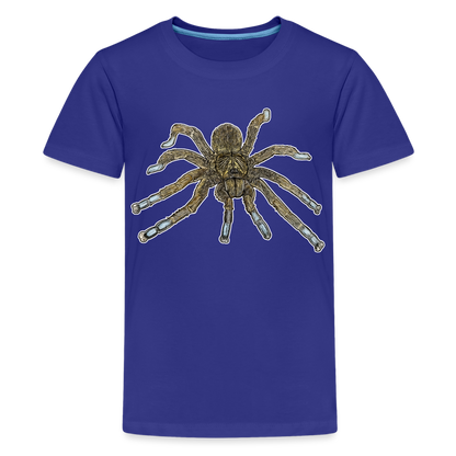 Teenager Basic T-Shirt Idiothele mira - Königsblau