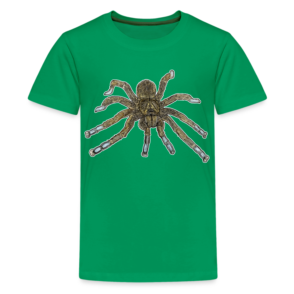 Teenager Basic T-Shirt Idiothele mira - Kelly Green