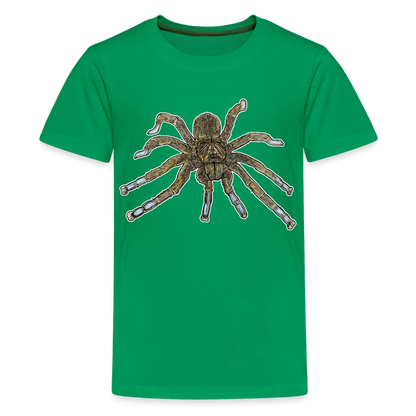 Teenager Basic T-Shirt Idiothele mira - Kelly Green