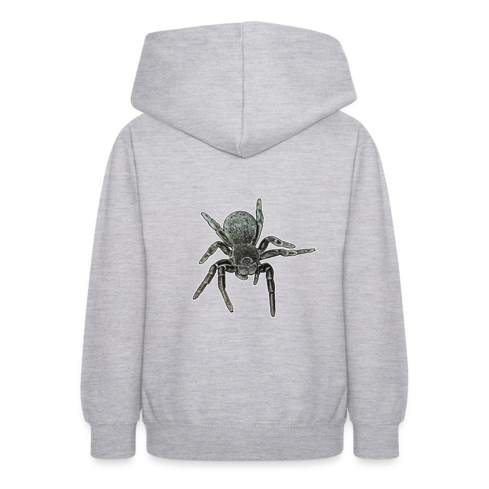 Teenager Hoodie Eresus walckenaeri - Hellgrau meliert
