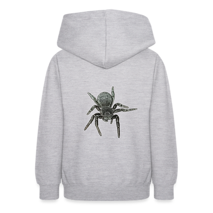 Teenager Hoodie Eresus walckenaeri - Hellgrau meliert