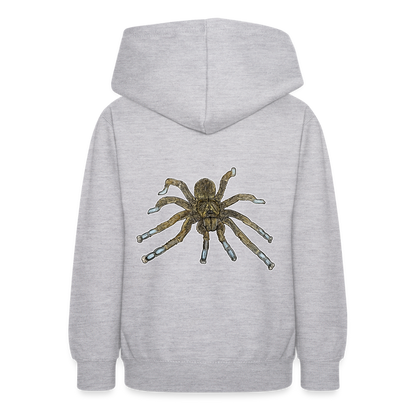 Teenager Hoodie Idiothele mira - Hellgrau meliert