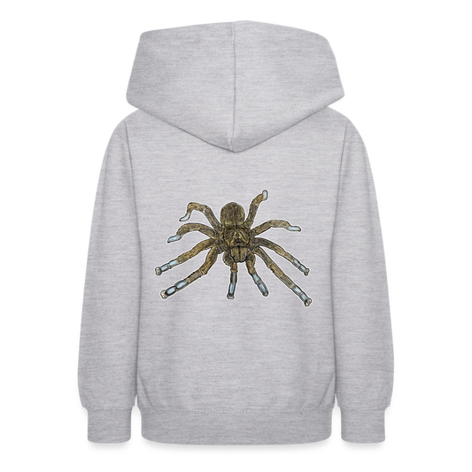 Teenager Hoodie Idiothele mira - Hellgrau meliert