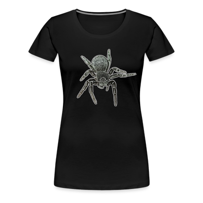 Frauen Basic T-Shirt Eresus walckenaeri - Schwarz