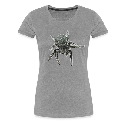 Frauen Basic T-Shirt Eresus walckenaeri - Grau meliert