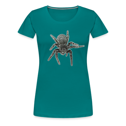 Frauen Basic T-Shirt Eresus walckenaeri - Divablau