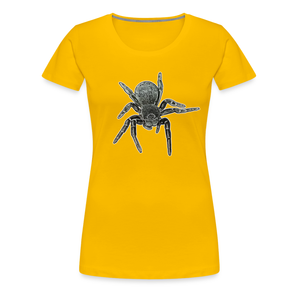 Frauen Basic T-Shirt Eresus walckenaeri - Sonnengelb