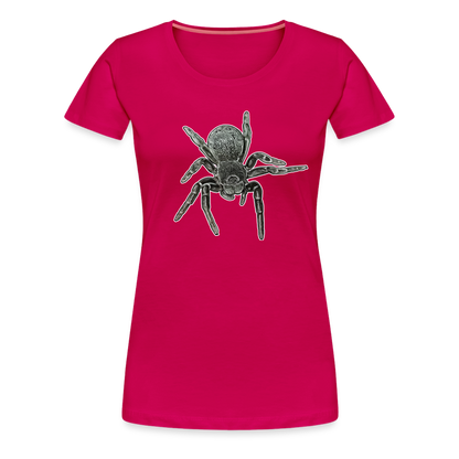 Frauen Basic T-Shirt Eresus walckenaeri - dunkles Pink