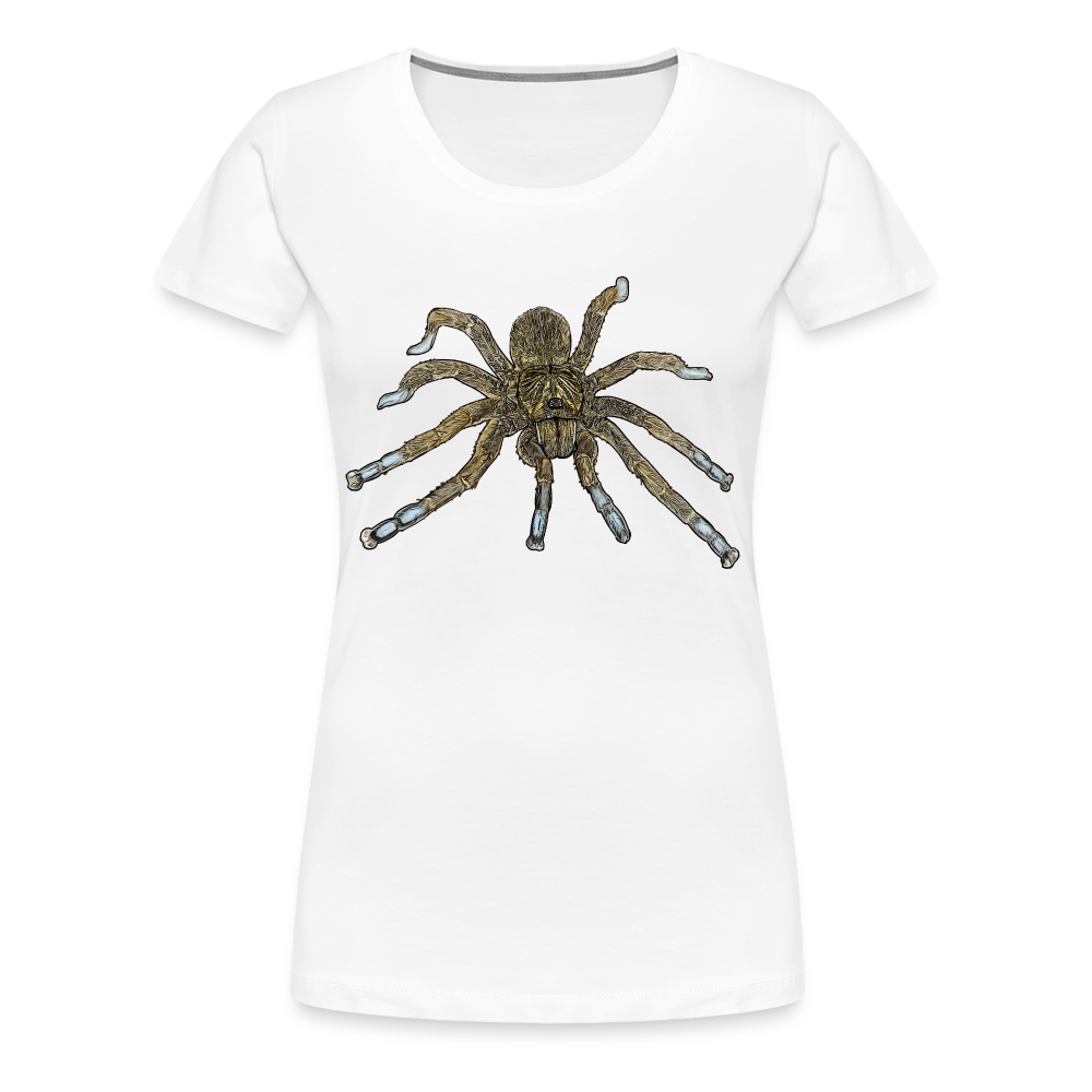 Frauen Basic T-Shirt Idiothele mira - weiß