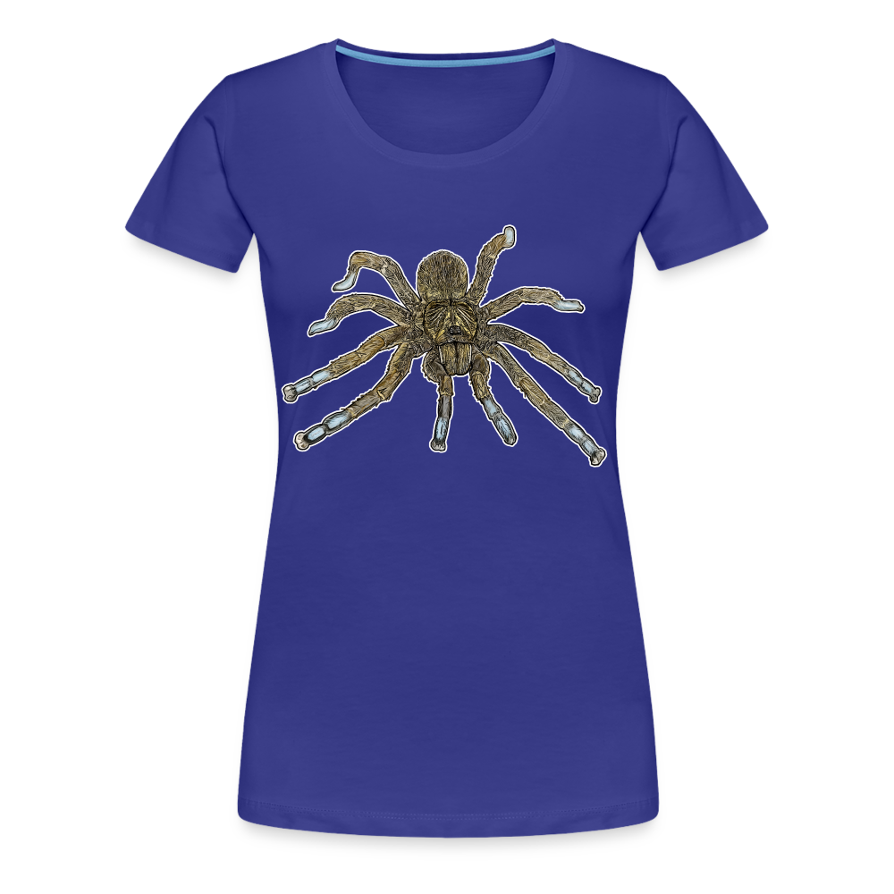 Frauen Basic T-Shirt Idiothele mira - Königsblau