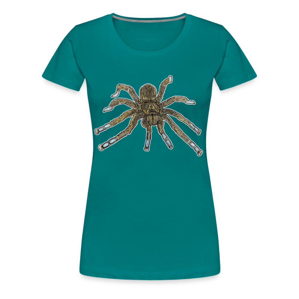 Frauen Basic T-Shirt Idiothele mira - Divablau