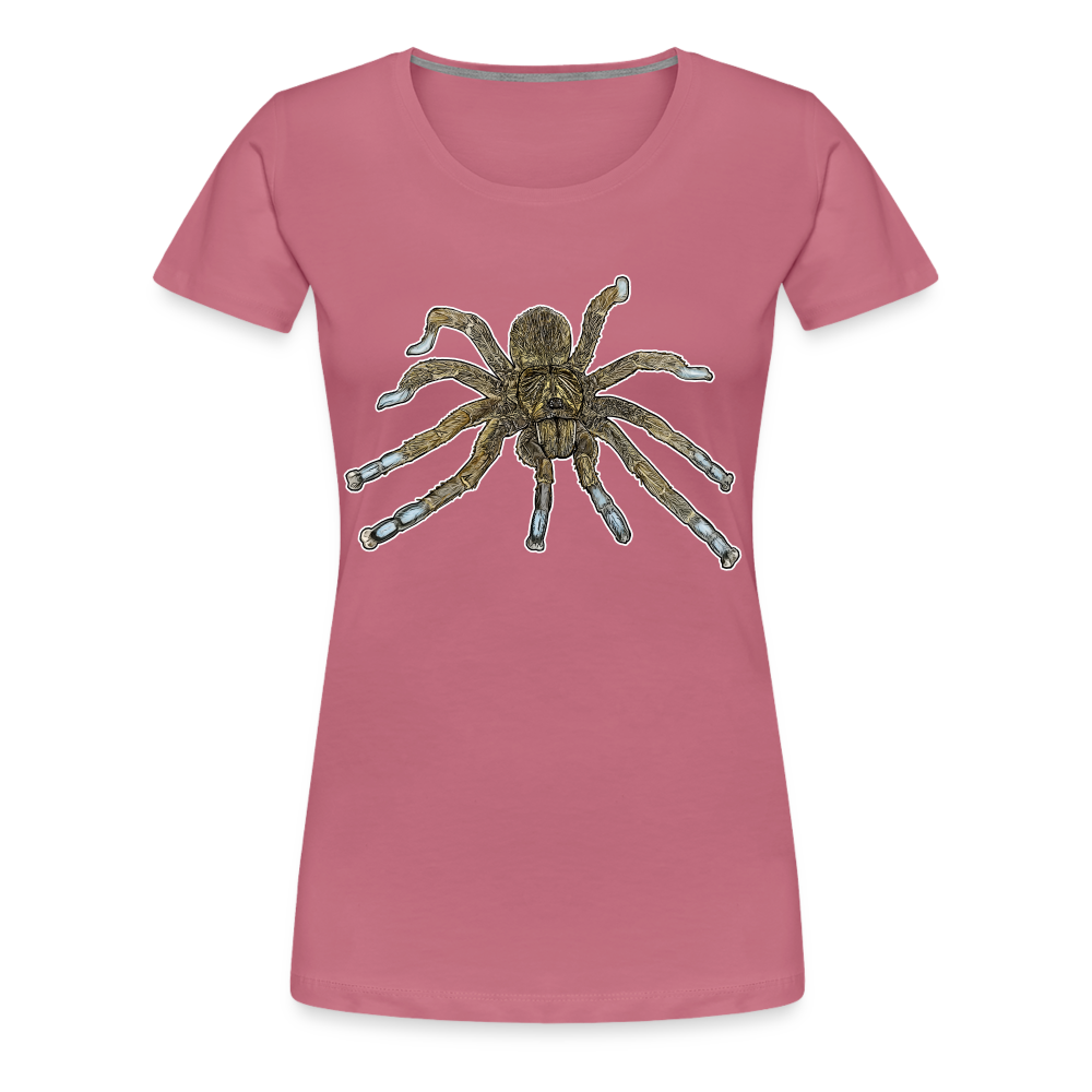 Frauen Basic T-Shirt Idiothele mira - Malve
