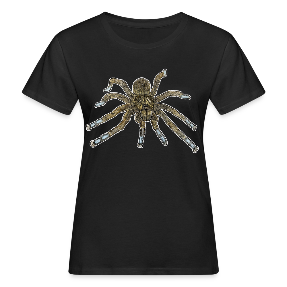 Frauen Bio-T-Shirt Idiothele mira - Schwarz