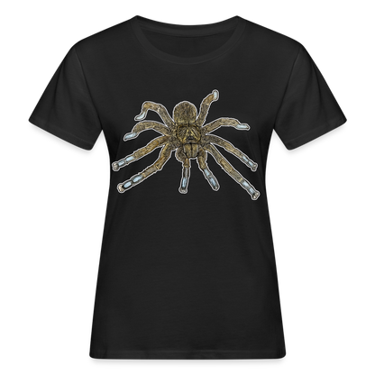 Frauen Bio-T-Shirt Idiothele mira - Schwarz