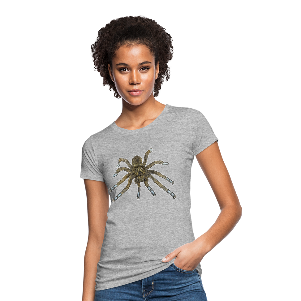 Frauen Bio-T-Shirt Idiothele mira - Grau meliert