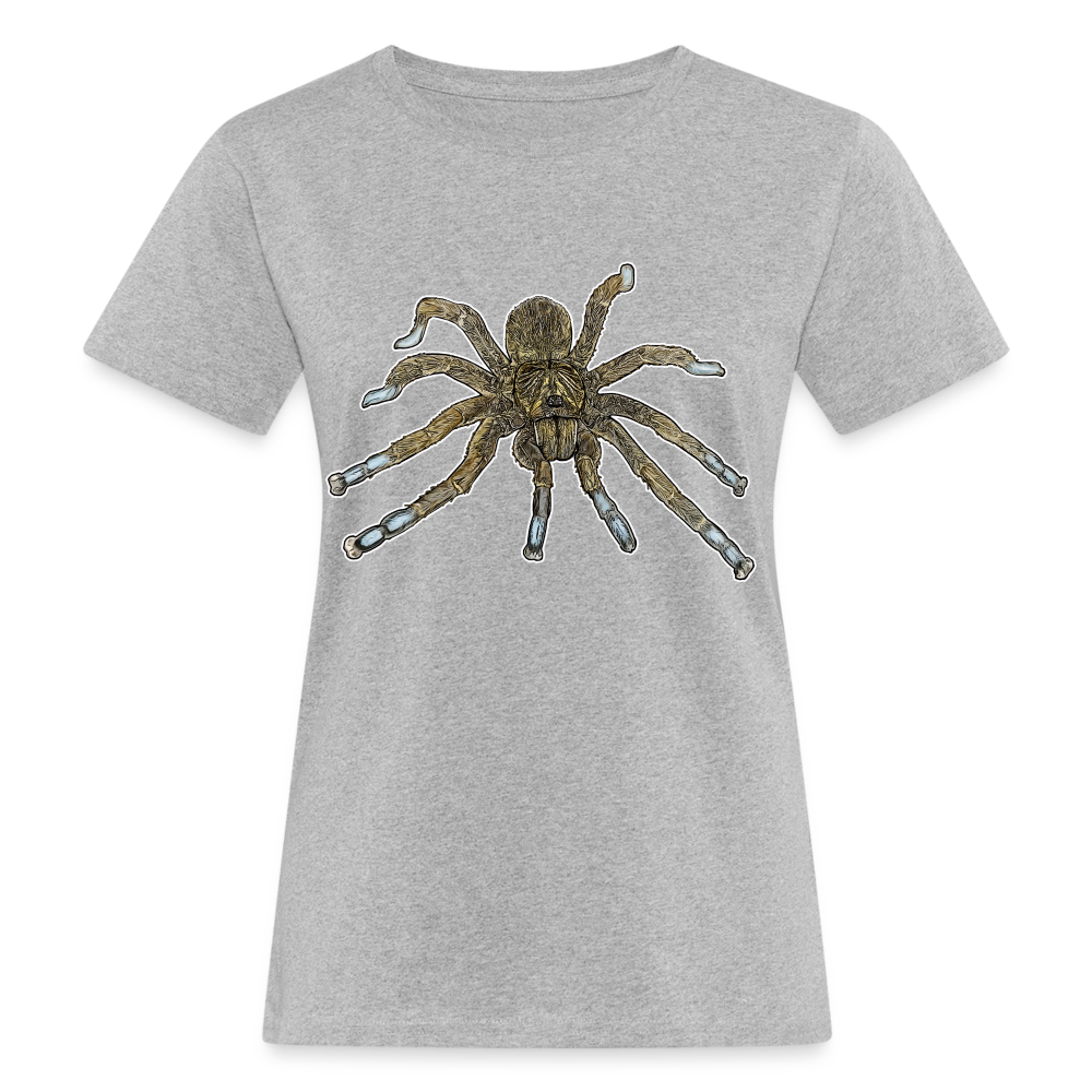 Frauen Bio-T-Shirt Idiothele mira - Grau meliert