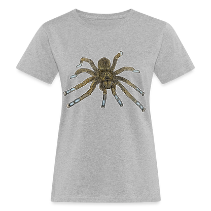 Frauen Bio-T-Shirt Idiothele mira - Grau meliert