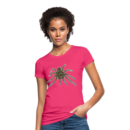 Frauen Bio-T-Shirt Idiothele mira - Neon Pink