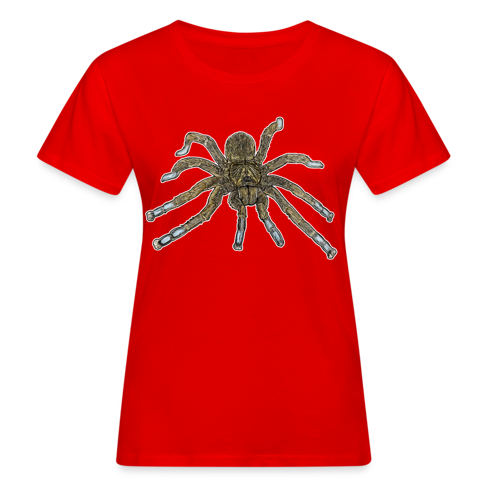 Frauen Bio-T-Shirt Idiothele mira - Rot