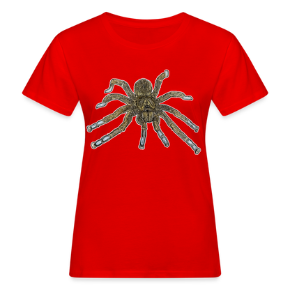 Frauen Bio-T-Shirt Idiothele mira - Rot